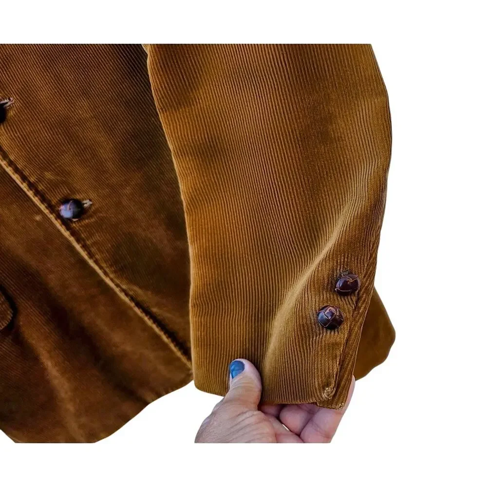 Vintage Brown Corduroy Sport Coat